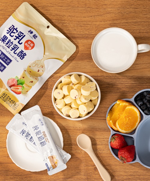 驼乳果粒乳酪——草莓酸奶味